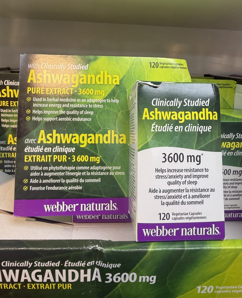 آشواگاندا وبر نچرالز Webber Naturals Ashwagandha